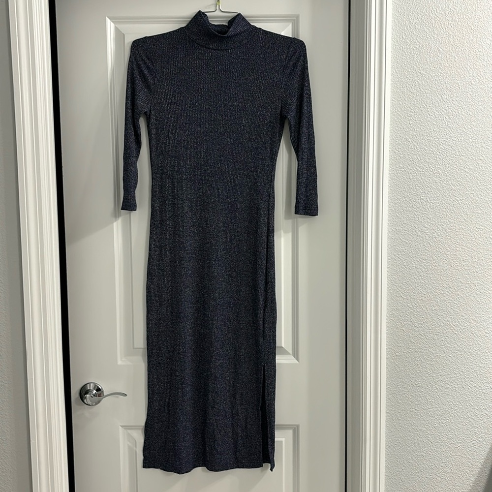 Banana Republic blue knot maxi dress size XS